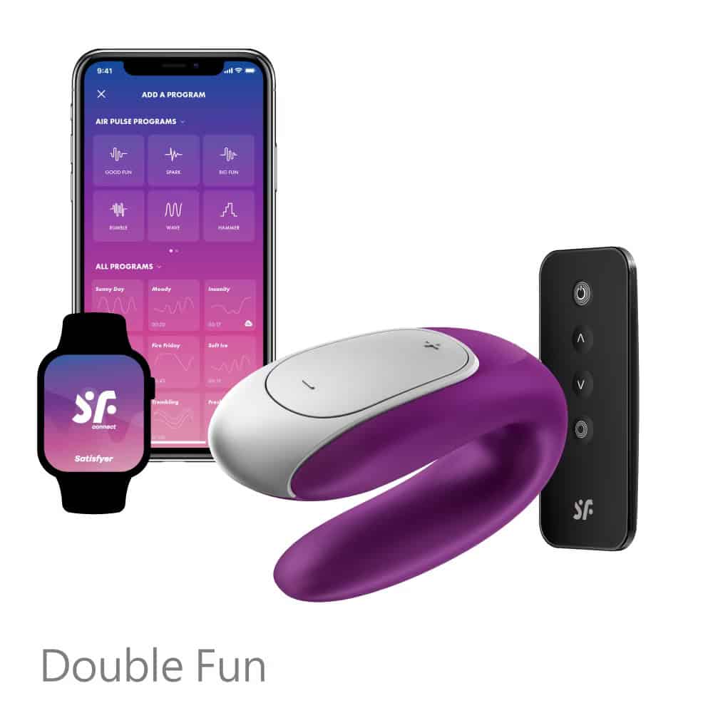 1702789345_0efc0abaf27196d4968b 德國Satisfyer Double Fun 智能遙控雙人共震器